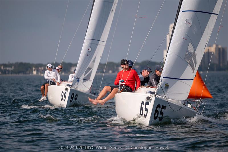 2023/2024 DIYC J 70 Winter Series 1 photo copyright Christopher Howell taken at Davis Island Yacht Club and featuring the J70 class