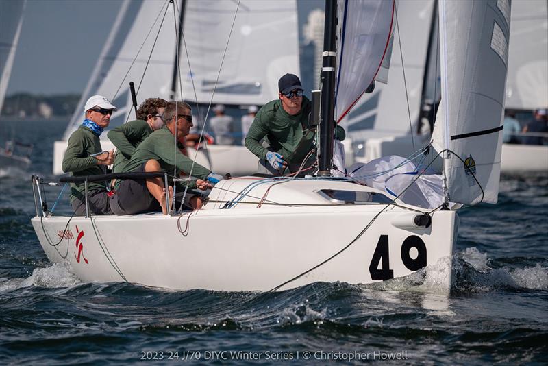 2023/2024 DIYC J 70 Winter Series 1 - photo © Christopher Howell