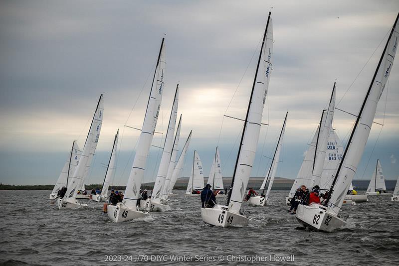 2023/2024 DIYC J 70 Winter Series 2 - photo © Christopher Howell