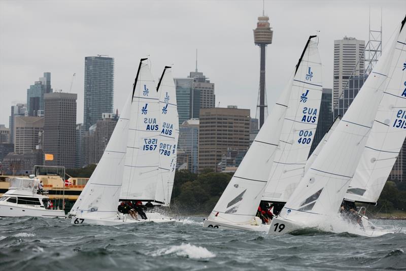 2024 J/70 NSW Championship, Day 3 photo copyright Darcie Collington Photography taken at Royal Sydney Yacht Squadron and featuring the J70 class