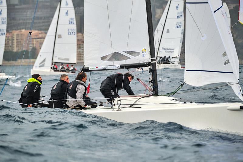 2024 Monaco J/70 Winter Series- Act III photo copyright Martin Messmer taken at Yacht Club de Monaco and featuring the J70 class