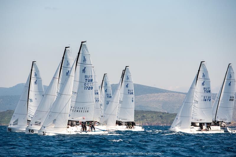 J/70 Open Winter Series - Tenzor International Cup 2024 - Leg 4 photo copyright SeaYou Agency taken at  and featuring the J70 class