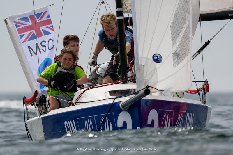 Sailing Champions League qualifier 1 in Vilamoura photo copyright Joao Costa Ferreira taken at Vilamoura Sailing and featuring the J70 class