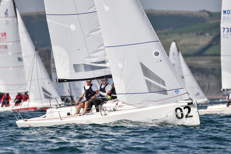Calypso photo copyright James Tomlinson taken at Weymouth & Portland Sailing Academy and featuring the J70 class