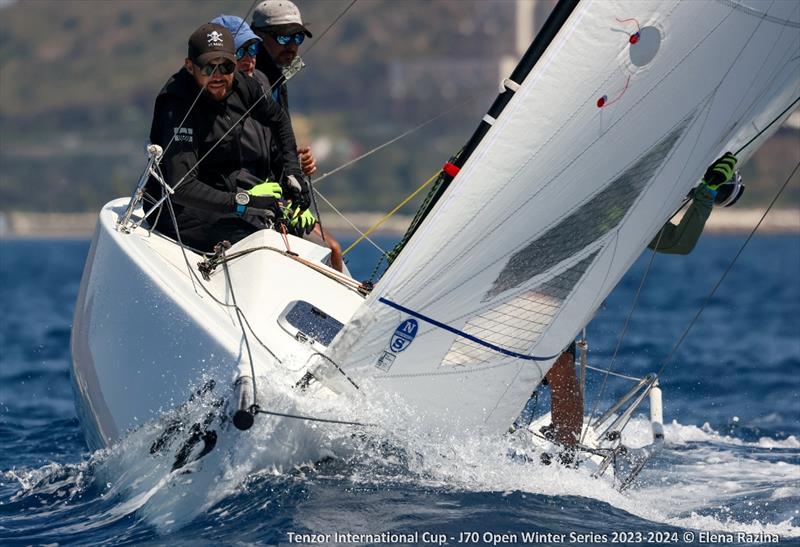 Tenzor International Cup - J/70 Open Winter Series 2023-2024 photo copyright Elena Razina taken at  and featuring the J70 class