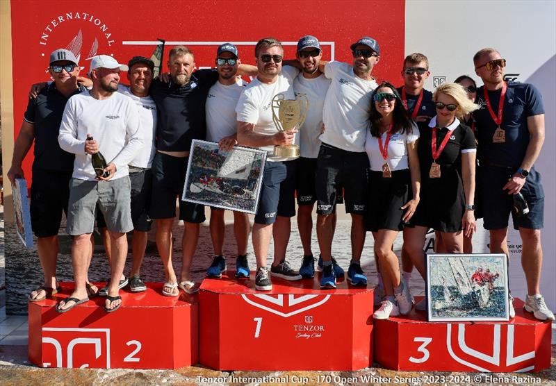 Tenzor International Cup - J/70 Open Winter Series 2023-2024 photo copyright Elena Razina taken at  and featuring the J70 class