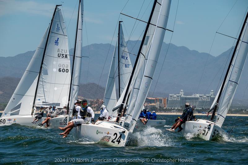 2024 J70 North American Championships photo copyright Christopher Howell taken at Vallarta Yacht Club and featuring the J70 class