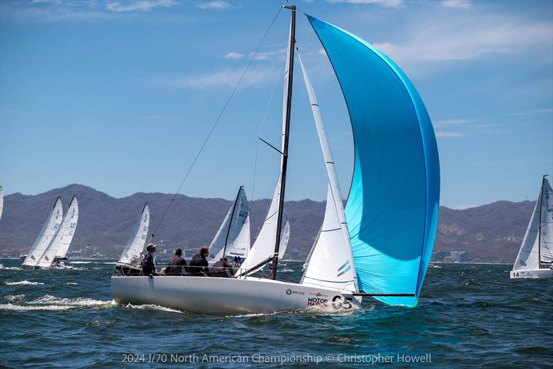 2024 J70 North American Championships photo copyright Christopher Howell taken at Vallarta Yacht Club and featuring the J70 class