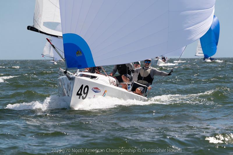 2024 J70 North American Championships photo copyright Christopher Howell taken at Vallarta Yacht Club and featuring the J70 class