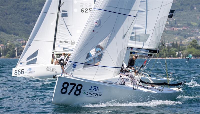 J/70 Mixed-Plus World Championship 2025 at Circolo Vela Torbole - Day 3 - photo © J/70 Italian Class / Zerogradinord
