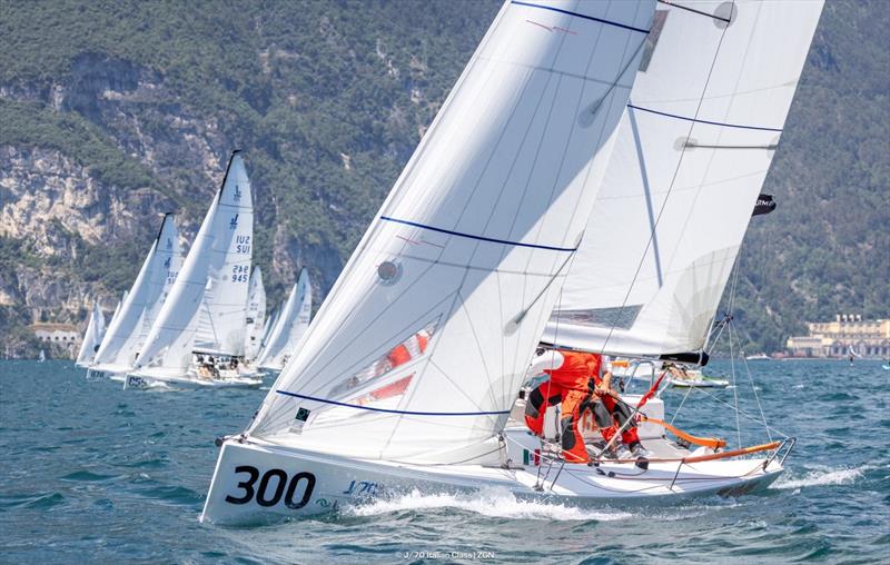 J/70 Mixed-Plus World Championship 2025 at Circolo Vela Torbole - Day 3 - photo © J/70 Italian Class / Zerogradinord