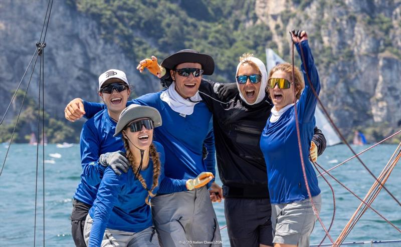 ???????? is the first-ever Mixed Plus World Champion — claiming victory by just 2 points over ?????????? after 11 intense races - photo © J/70 Italian Class / Zerogradinord