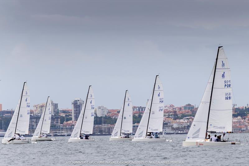 2025 Cascais J/70 Summer Cup - Day 1 - photo © Neuza Aires Pereira / Clube Naval de Cascais