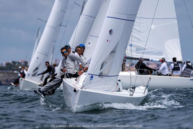 2025 Cascais J/70 Summer Cup - Day 2 - photo © Neuza Aires Pereira / Clube Naval de Cascais