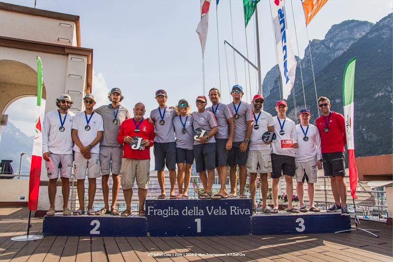 J/70 Cup 2025 photo copyright J/70 Italian Class / Andrea Francesca Dall'Ora / Mars Entertainment taken at Fraglia Vela Riva and featuring the J70 class