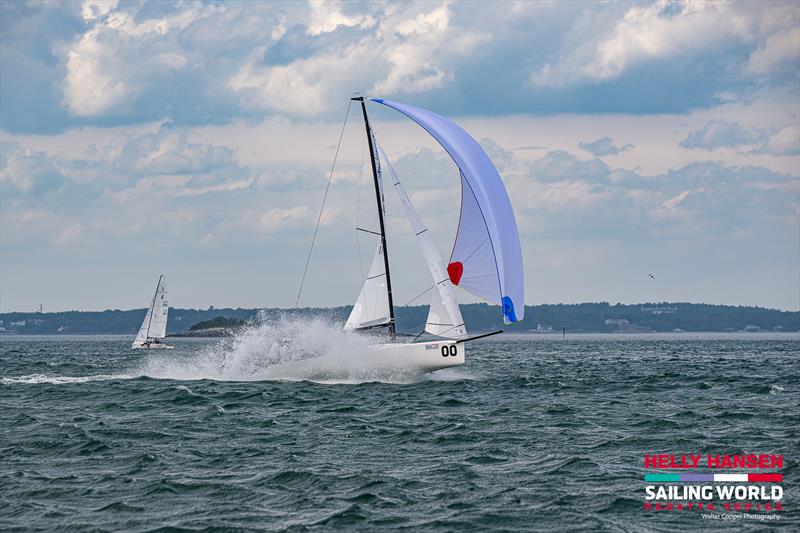 Helly Hansen Sailing World Regatta Marblehead photo copyright Walter Cooper taken at Boston Yacht Club and featuring the J70 class