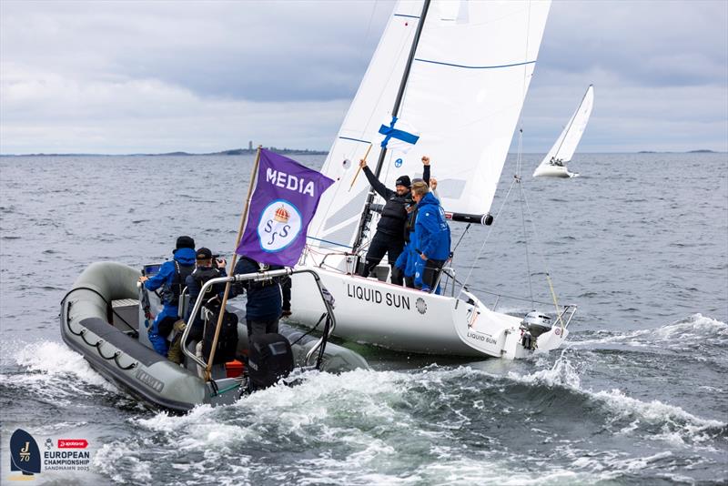 J/70 European Championship 2025, final day photo copyright Daniel Stenholm taken at Royal Swedish Yacht Club and featuring the J70 class
