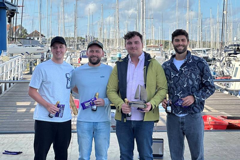 Laser Pico Dev Squad win the David Haw Memorial Trophy - British Keelboat League photo copyright RTYC taken at Royal Southern Yacht Club and featuring the J70 class