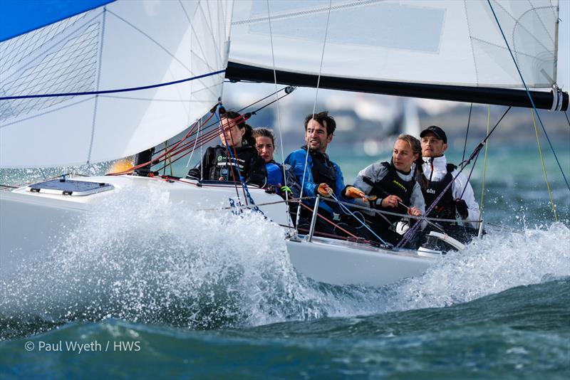 Hamble Winter Series 2025 Race Week 1 photo copyright Paul Wyeth / www.pwpictures.com taken at Hamble River Sailing Club and featuring the J70 class