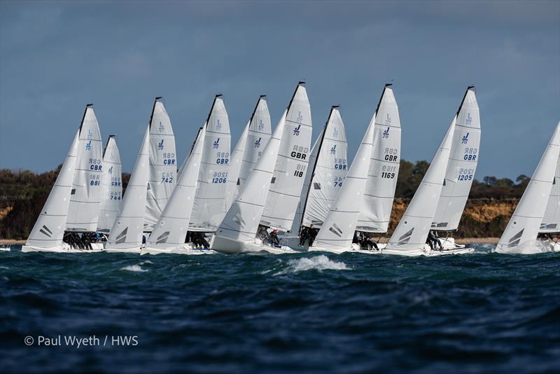 Hamble Winter Series 2025 Race Week 1 - photo © Paul Wyeth / www.pwpictures.com