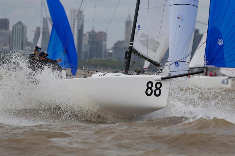 J70 World Championship Practice Race at Buenos Aires, Argentina photo copyright YCA / @ Matias Capizzano taken at Yacht Club Argentino and featuring the J70 class
