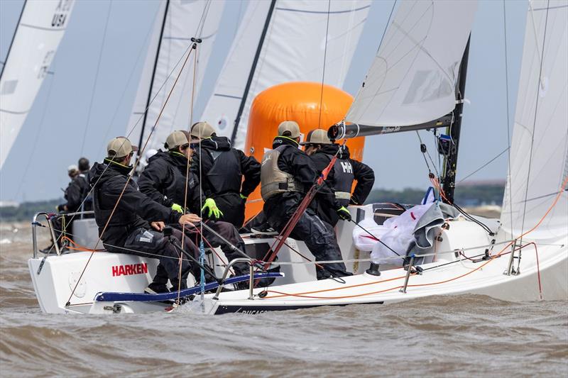 2025 J/70 World Championship - Day 2 photo copyright Matias Capizzano taken at Yacht Club Argentino and featuring the J70 class