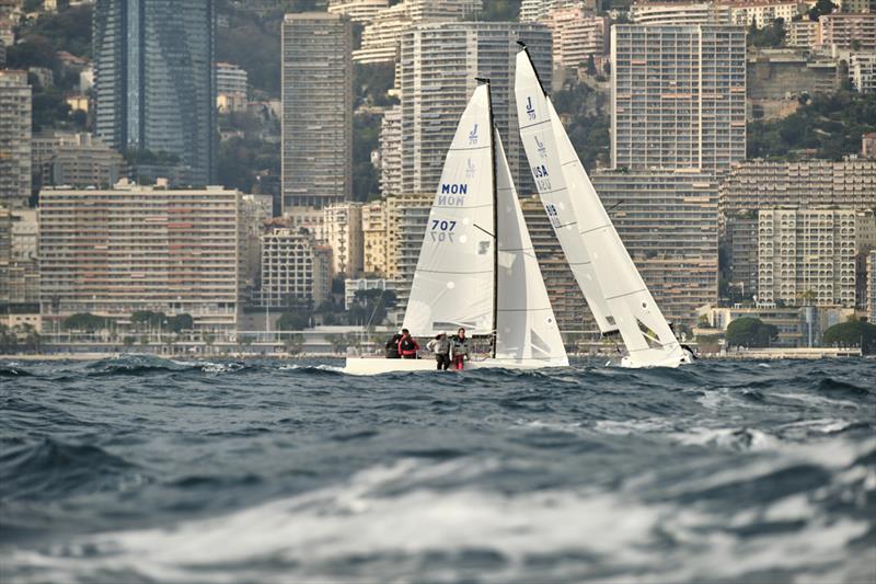 Monaco Sportsboat Winter Series photo copyright Martin Messmer taken at Yacht Club de Monaco and featuring the J70 class