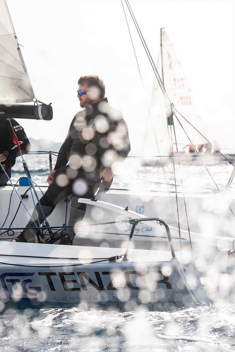 J/70 Türkiye Championship day 2 photo copyright Seayou Agency taken at Tenzor Sailing Club and featuring the J70 class