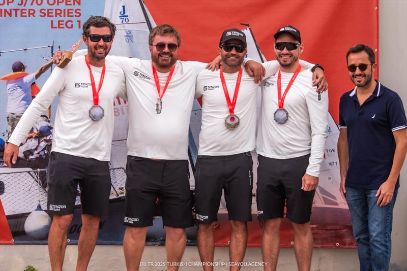 J/70 Türkiye Championship Prize Giving photo copyright Seayou Agency taken at Tenzor Sailing Club and featuring the J70 class