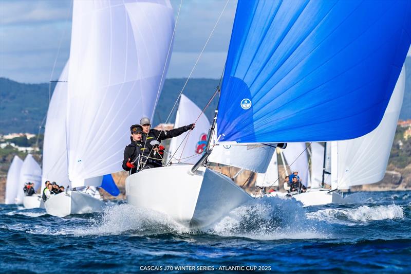 Cascais J/70 Winter Series - Atlantic Cup photo copyright Neuza Aires Pereira / Clube Naval de Cascais taken at Clube Naval de Cascais and featuring the J70 class