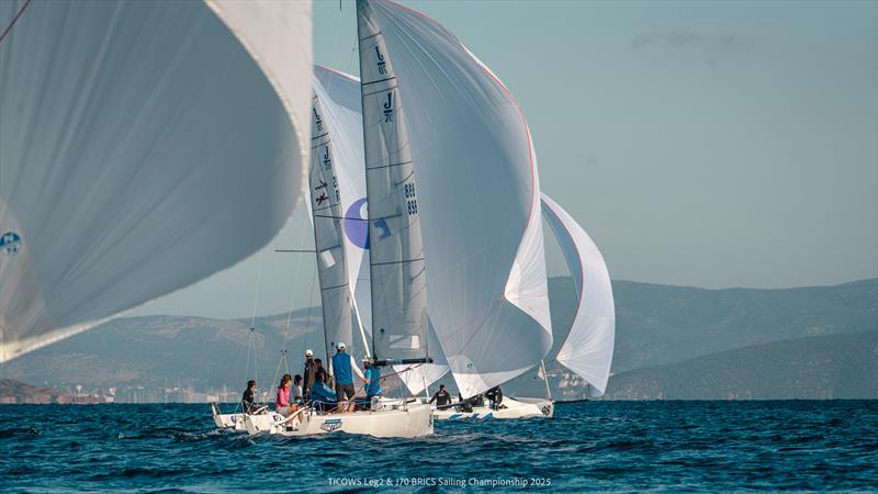 J/70 BRICS Sailing Championship in Bodrum - Practice Race photo copyright Chiara Slijk taken at Tenzor Sailing Club and featuring the J70 class