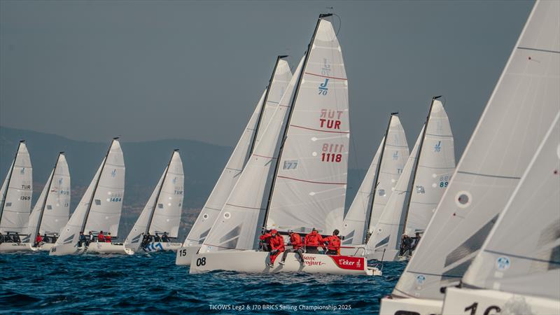 J/70 BRICS Sailing Championship in Bodrum - Day 1 photo copyright Chiara Slijk taken at Tenzor Sailing Club and featuring the J70 class