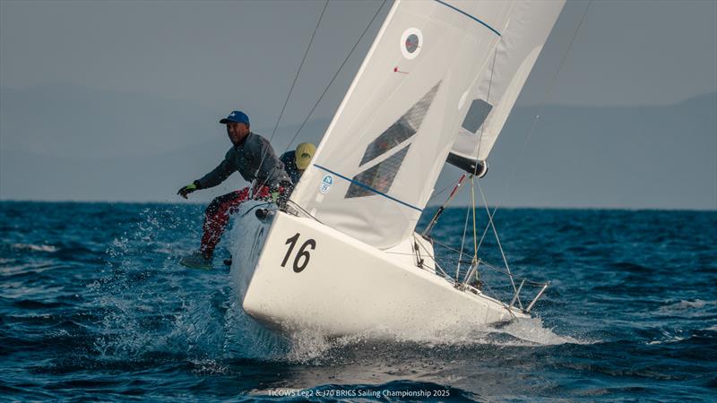 J/70 BRICS Sailing Championship in Bodrum - Day 1 photo copyright Chiara Slijk taken at Tenzor Sailing Club and featuring the J70 class