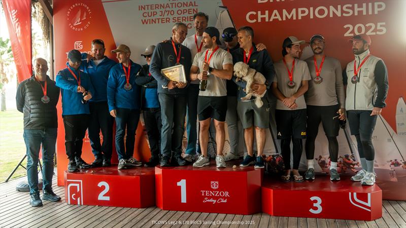 J/70 BRICS Sailing Championship in Bodrum Prize Giving photo copyright Chiara Slijk taken at Tenzor Sailing Club and featuring the J70 class