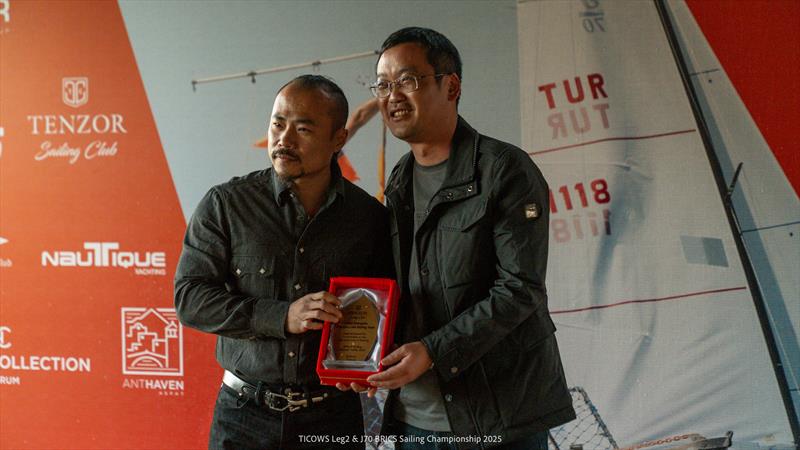 J/70 BRICS Sailing Championship in Bodrum Prize Giving photo copyright Chiara Slijk taken at Tenzor Sailing Club and featuring the J70 class