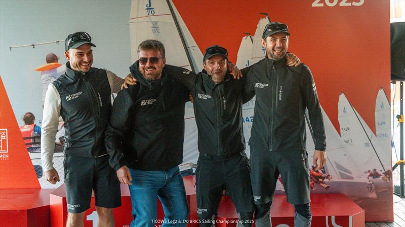 J/70 BRICS Sailing Championship in Bodrum Prize Giving photo copyright Chiara Slijk taken at Tenzor Sailing Club and featuring the J70 class