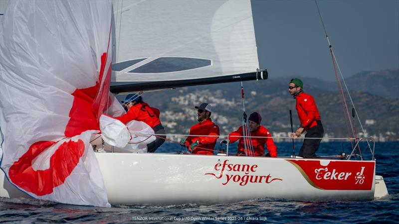 Tenzor International Cup - J/70 Open Winter Series 2025/26 Leg 3 Day 2 - photo © Chiara Slijk