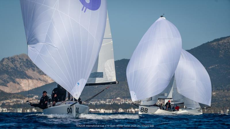 Tenzor International Cup - J/70 Open Winter Series 2025/26 Leg 3 Day 3 - photo © Chiara Slijk