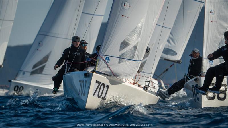 Tenzor International Cup - J/70 Open Winter Series 2025/26 Leg 3 Day 3 - photo © Chiara Slijk