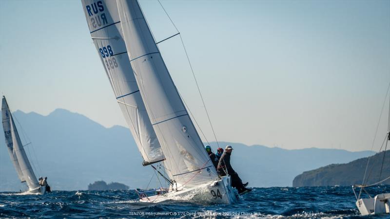 Tenzor International Cup - J/70 Open Winter Series 2025/26 Leg 3 Day 3 - photo © Chiara Slijk