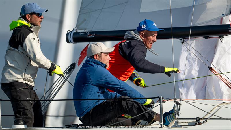 Tenzor International Cup - J/70 Open Winter Series 2025/26 - photo © Chiara Slijk