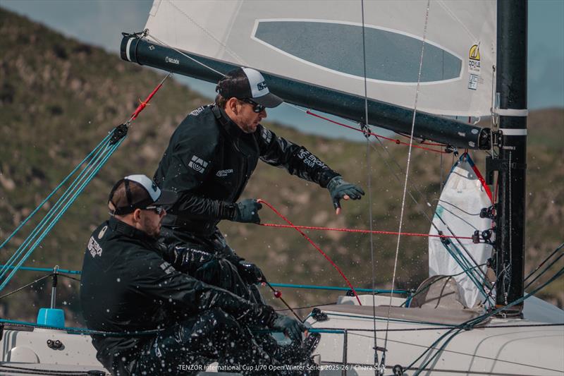 Tenzor International Cup - J/70 Open Winter Series 2025/26 - Leg 4 Day 1 - photo © Chiara Slijk