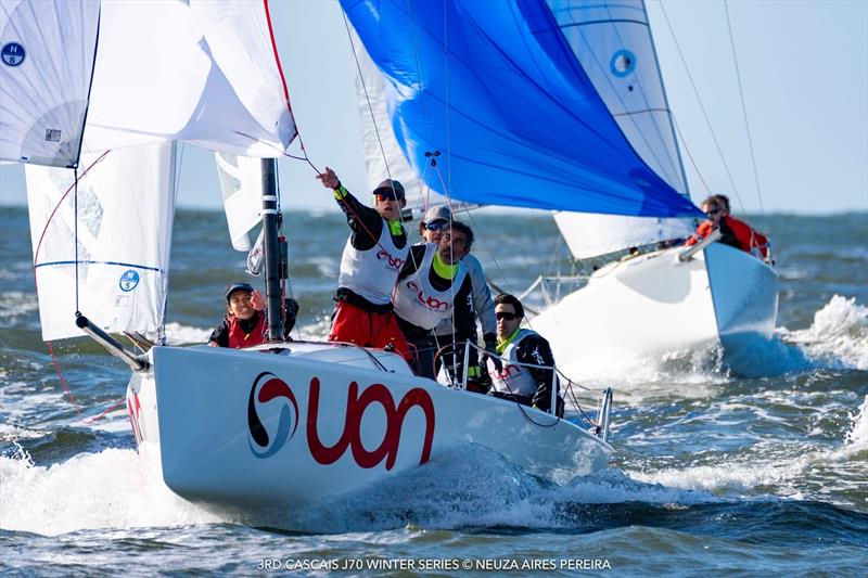 3rd J/70 Winter Series at Cascais - photo © Neuza Aires Pereira