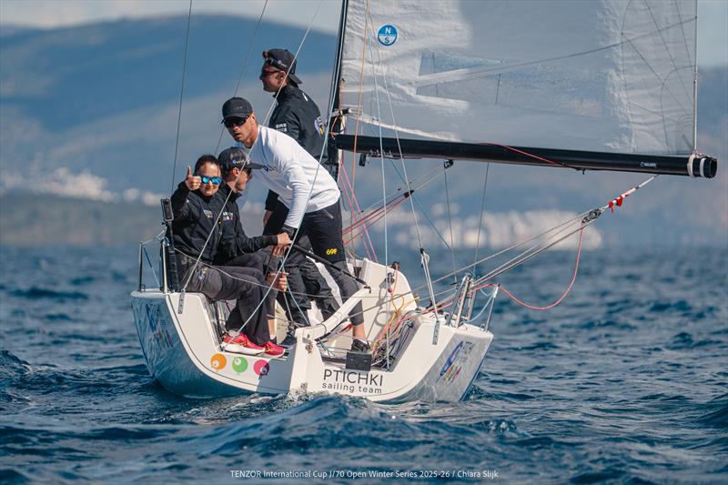 Tenzor International Cup - J/70 Open Winter Series 2025/26 - photo © Chiara Slijk