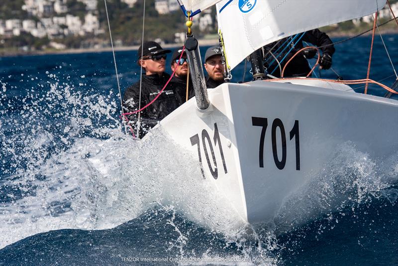 Tenzor International Cup - J/70 Open Winter Series 2025/26 - Leg 5 Day 1 - photo © Olga Sarma