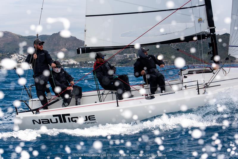 Tenzor International Cup - J/70 Open Winter Series 2025/26 - Leg 5 Day 2 - photo © Olga Sarma