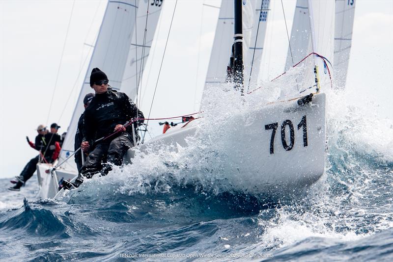 Tenzor International Cup - J/70 Open Winter Series 2025/26 - Leg 5 Day 2 - photo © Olga Sarma