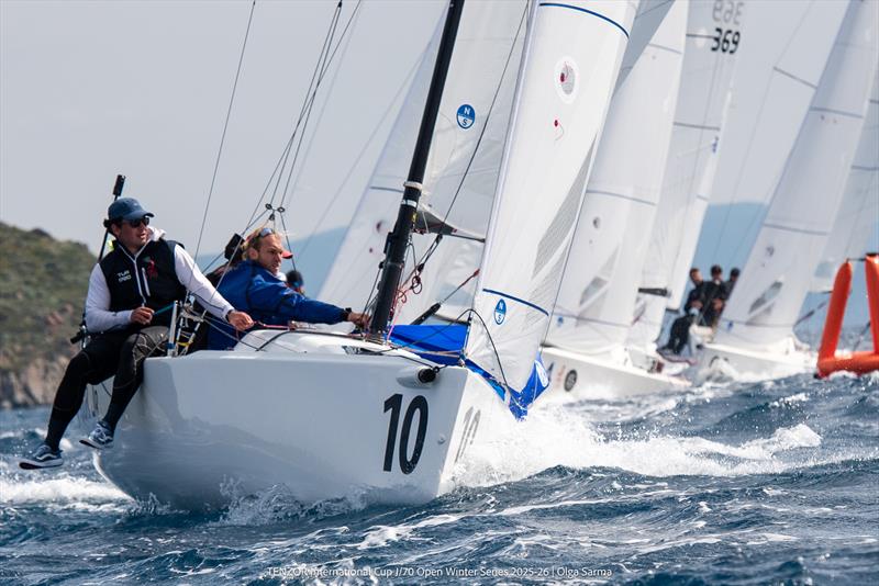 Tenzor International Cup - J/70 Open Winter Series 2025/26 - Leg 5 Day 2 - photo © Olga Sarma
