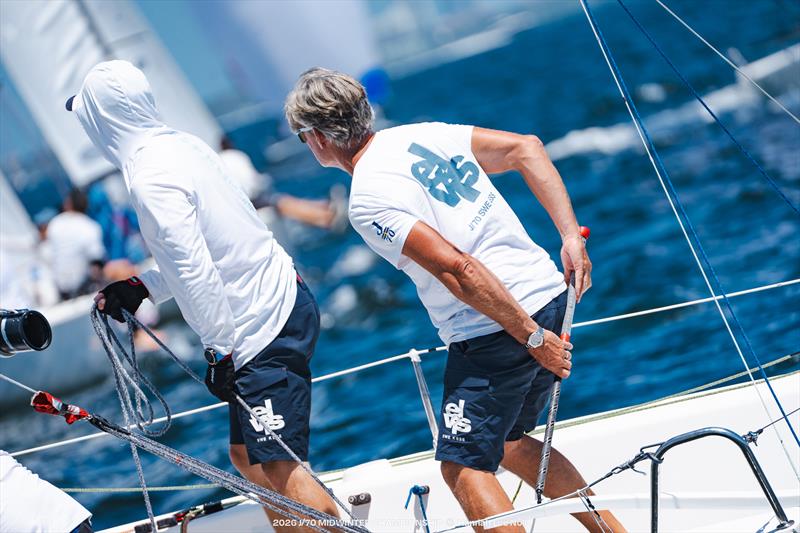 Filip Engelbert's Elvis - 2026 J/70 Midwinter Championship photo copyright Hannah Lee Noll taken at Shake-A-Leg Miami and featuring the J70 class