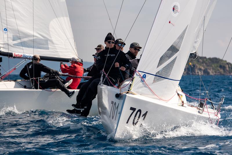 Tenzor International Cup - J/70 Open Winter Series 2025/26 - photo © Olga Sarma